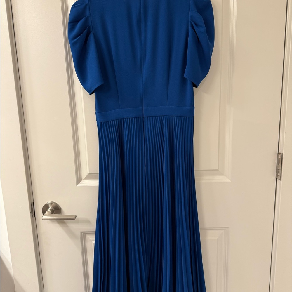 LK Bennett Royal Blue Short Sleeve Dress
